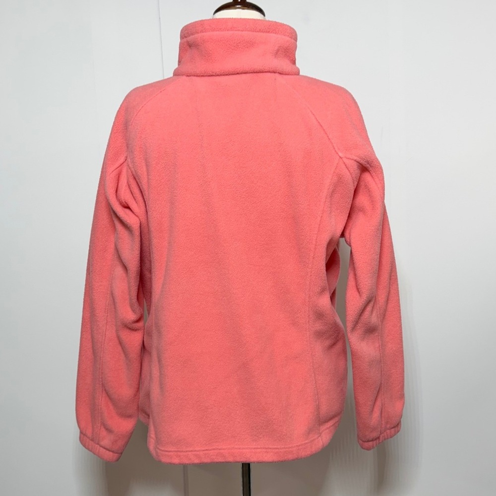 Columbia Jacket Womens 2X Pink Sawyer Rapids Full Zip Fleece Long Sleeve - Picture 3 of 10